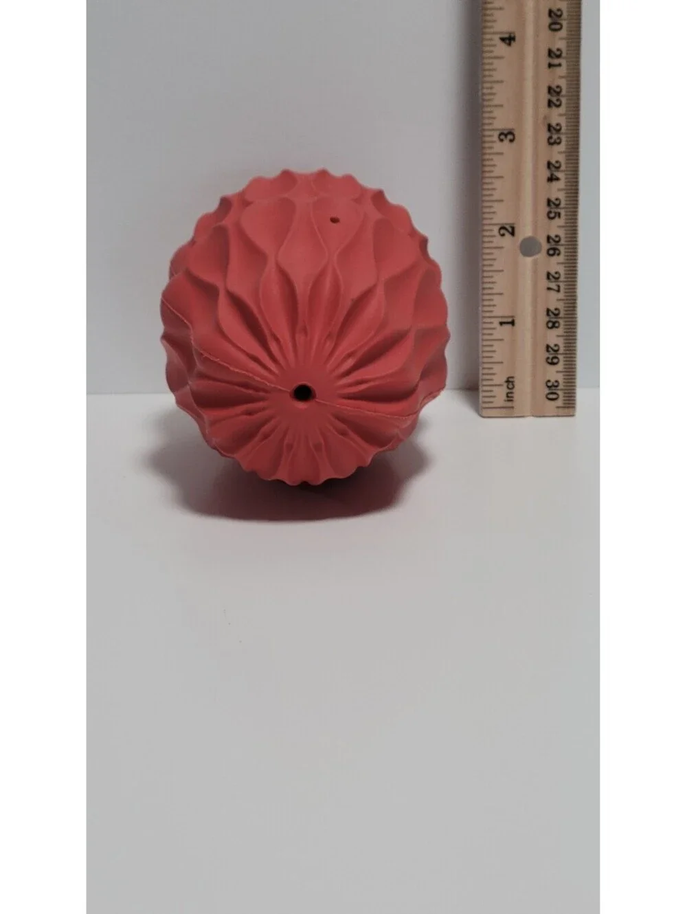 Red Textured Dog Toy